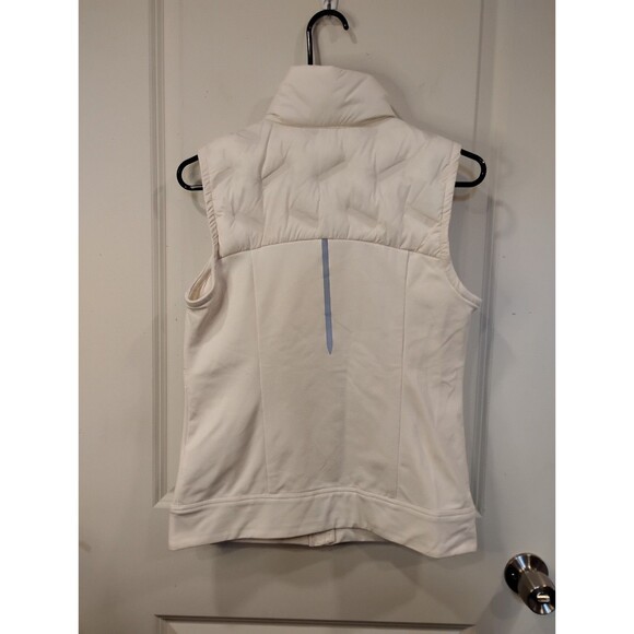 Women's Calia Cold Dash Run Vest Ivory XS - Picture 4 of 8